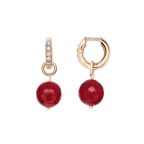 Orecchini Easy - agata ruby