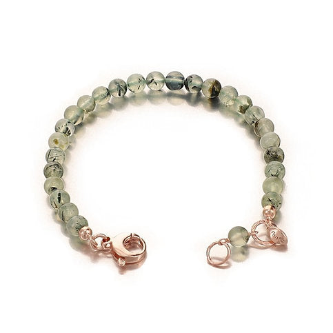 Collana Easy - quarzo rutilato verde