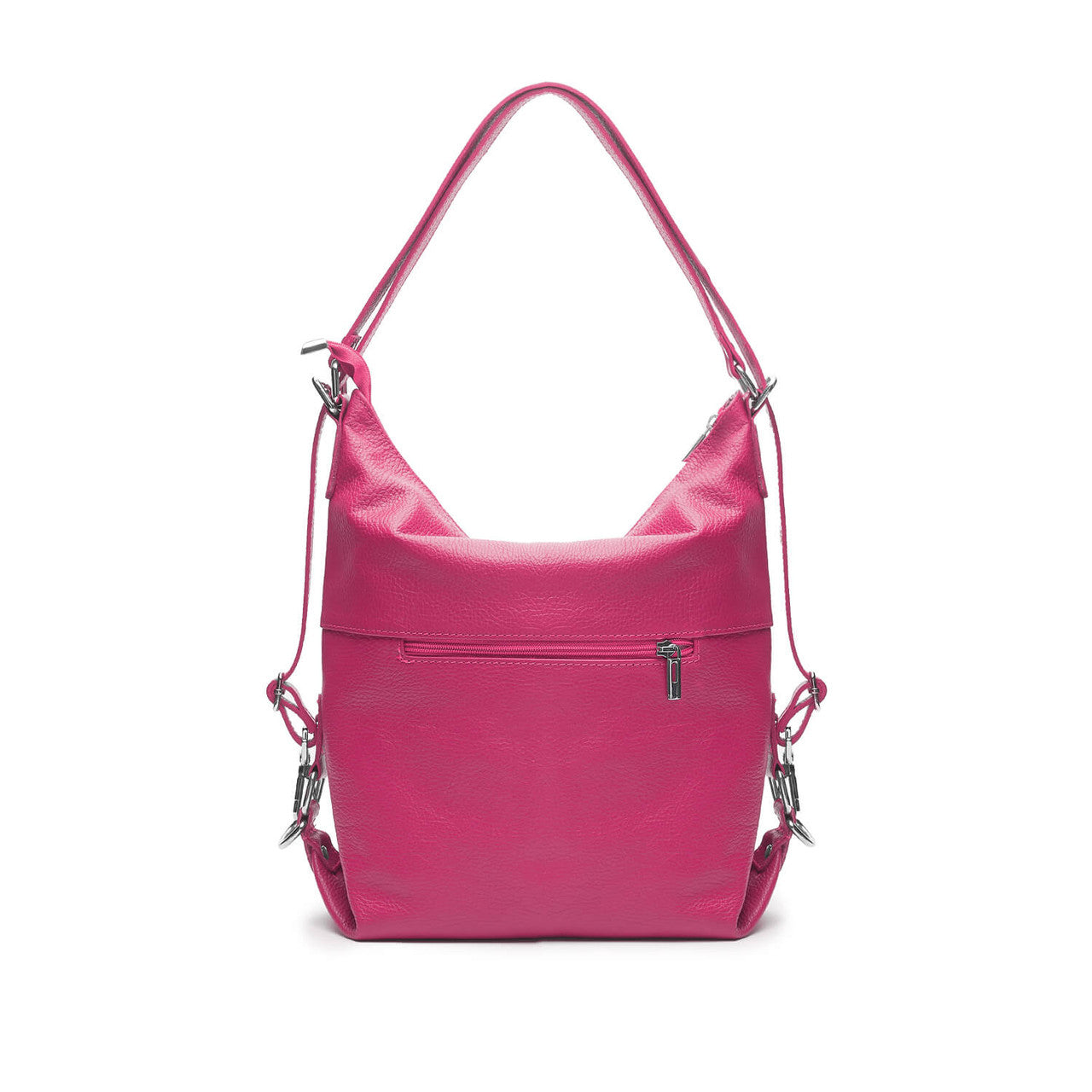 v-SPARKY Leather Bag Convertible to Backpack