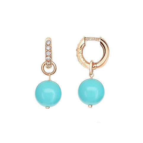 Orecchini Easy - turchese