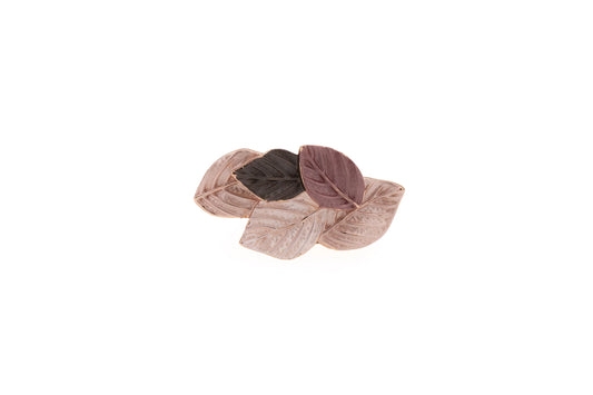 Anello zama cinque foglie