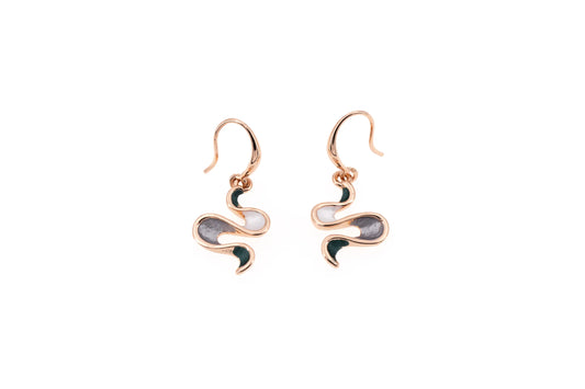 Multi wave zama earrings 