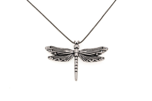 u-Long dragonfly necklace