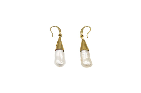 u-Pearl Drop Earrings