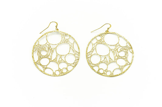 u-Thin canvas earrings