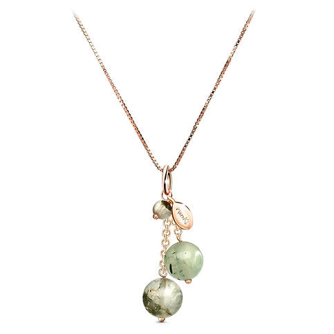 Cherry Chain - Green Quartz 
